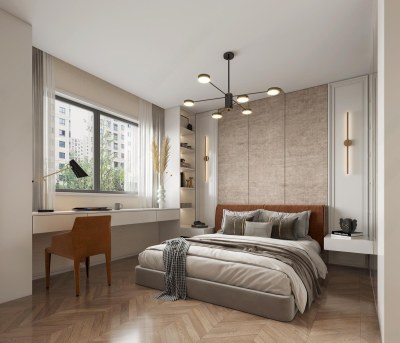 现代家居客厅3D模型下载